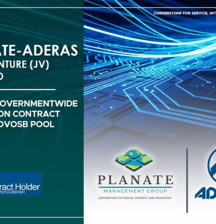 Planate-Aderas Joint Venture Polaris GWAC SDVOSB award